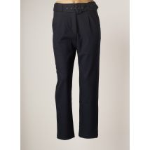 LA PETITE ETOILE - Pantalon slim bleu en polyester - Femme - Taille 38 - Modz