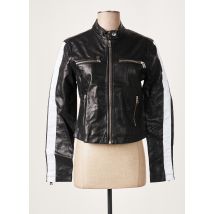 LTB - Veste simili cuir noir en polyurethane - Femme - Taille 36 - Modz