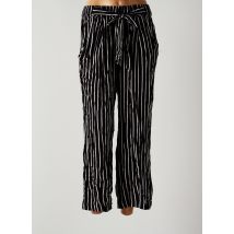 LTB - Pantalon droit noir en viscose - Femme - Taille 34 - Modz