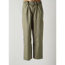 LTB - Pantalon droit vert en polyester - Femme - Taille 36 - Modz