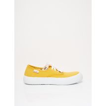 VICTORIA - Baskets jaune en textile pour femme - Taille 35 - Modz