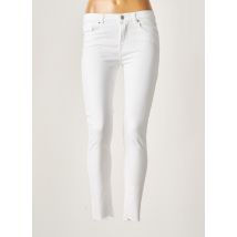 LTB - Pantalon 7/8 blanc en coton - Femme - Taille TU - Modz