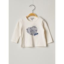 MINIMAN - T-shirt blanc en coton - Fille - Taille TU - Modz