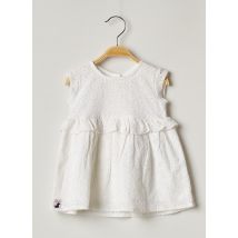 CHIPIE - Robe mi-longue blanc en coton - Fille - Taille TU - Modz