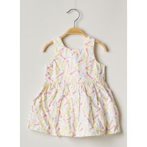 NATALYS - Robe mi-longue blanc en coton - Fille - Taille TU - Modz