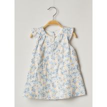 GRAIN DE BLÉ - Robe mi-longue bleu en coton - Fille - Taille TU - Modz