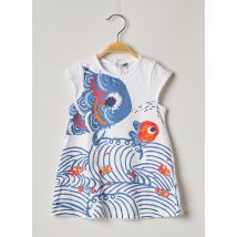 TUC TUC - Robe mi-longue blanc en coton - Fille - Taille TU - Modz