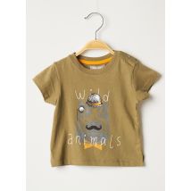 PIK OUIC - T-shirt vert en coton - Garçon - Taille TU - Modz