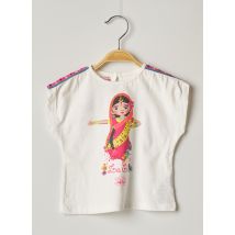 LA COMPAGNIE DES PETITS - T-shirt blanc en coton - Fille - Taille TU - Modz