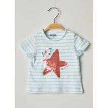 LA COMPAGNIE DES PETITS - T-shirt bleu en coton - Fille - Taille TU - Modz