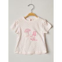 LA COMPAGNIE DES PETITS - T-shirt rose en coton - Fille - Taille TU - Modz
