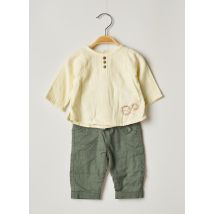 BRIOCHE - Ensemble pantalon jaune en coton - Garçon - Taille TU - Modz