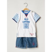 LEE COOPER - Ensemble short bleu en coton - Garçon - Taille TU - Modz