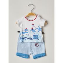 TUC TUC - Ensemble short bleu en coton - Garçon - Taille TU - Modz