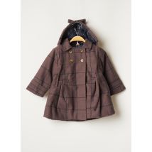 GOCCO - Manteau long marron en coton - Fille - Taille TU - Modz