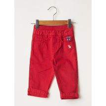 MINIMAN - Pantalon droit rouge en coton - Garçon - Taille TU - Modz