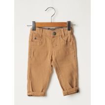 JEAN BOURGET - Pantalon droit beige en coton pour garçon - Taille 6 M - Modz