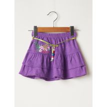 LA COMPAGNIE DES PETITS - Jupe mi-longue violet en coton - Fille - Taille TU - Modz