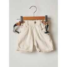 GROSEILLE - Bermuda beige en coton - Garçon - Taille TU - Modz