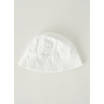 ABSORBA - Chapeau blanc en coton pour enfant - Taille 9 M - Modz