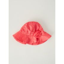 ABSORBA - Chapeau rose en coton - Fille - Taille TU - Modz