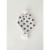 GRAIN DE BLÉ - Bonnet blanc en acrylique - Enfant - Taille TU - Modz