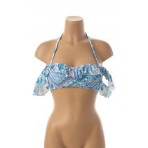 SEAFOLLY - Haut de maillot de bain bleu en nylon - Femme - Taille 38 - Modz