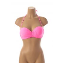 MON PETIT BIKINI - Haut de maillot de bain rose en polyamide - Femme - Taille 36 - Modz