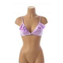 SEAFOLLY - Haut de maillot de bain violet en nylon - Femme - Taille 38 - Modz