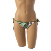 SEAFOLLY - Bas de maillot de bain vert en nylon - Femme - Taille 36 - Modz