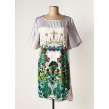 MISSING JOHNNY - Robe courte gris en coton - Femme - Taille 38 - Modz