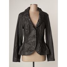 SALT & PEPPER - Veste casual noir en coton - Femme - Taille 38 - Modz