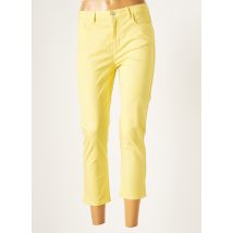 FRED SABATIER - Pantacourt jaune en coton pour femme - Taille 38 - Modz