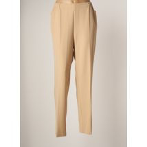 ADELINA BY SCHEITER - Pantalon droit beige en polyester - Femme - Taille 34 - Modz