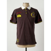 RACING COLLECTION - Polo marron en coton - Homme - Taille S - Modz
