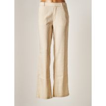 PARA MI - Pantalon large beige en lin - Femme - Taille 50 - Modz