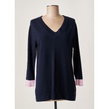 LION OF PORCHES - Pull tunique bleu en viscose - Femme - Taille 36 - Modz