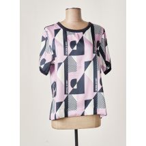 LION OF PORCHES - T-shirt violet en polyester - Femme - Taille 38 - Modz