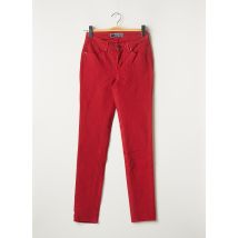 LEVIS - Pantalon slim rouge en coton - Femme - Taille TU - Modz