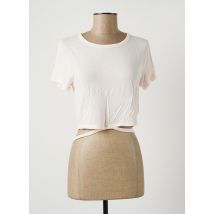 PASSIONATA - T-shirt rose en modal - Femme - Taille 38 - Modz