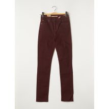 LEE COOPER - Jeans coupe slim rouge en coton - Femme - Taille TU - Modz