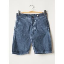FRANKLIN MARSHALL - Bermuda bleu en coton - Homme - Taille W29 - Modz