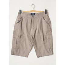 MANOUKIAN - Bermuda gris en coton - Homme - Taille 38 - Modz