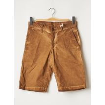 FRANKLIN MARSHALL - Bermuda marron en coton - Homme - Taille W29 - Modz