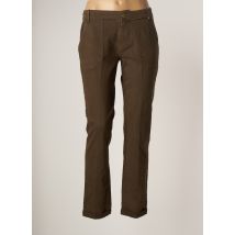 ONE STEP - Jeans coupe droite vert en coton - Femme - Taille W26 - Modz