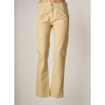 PK214 - Pantalon chino beige en coton - Femme - Taille 38 - Modz
