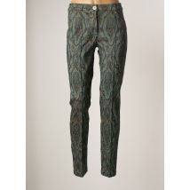 LE PETIT BAIGNEUR - Pantalon chino vert en polyester - Femme - Taille 38 - Modz