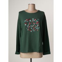 LE PETIT BAIGNEUR - Sweat-shirt vert en modal - Femme - Taille 38 - Modz
