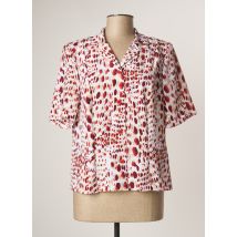 FRANCE RIVOIRE - Chemisier rouge en polyester pour femme - Taille 42 - Modz