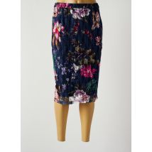 IMPULSION - Jupe mi-longue bleu en polyester - Femme - Taille 40 - Modz